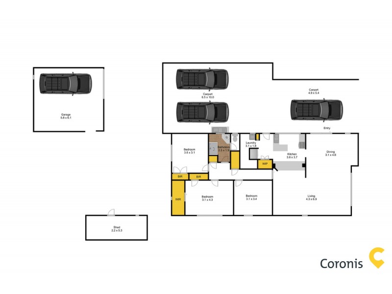 155 Macarthur St, Sale VIC 3850 Floorplan