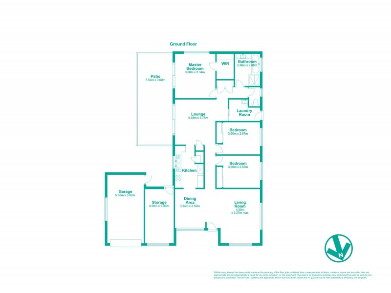 107 Bridgnorth Street, Carindale QLD 4152 Floorplan