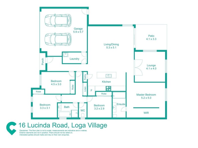 16 Lucinda Road, Logan Village QLD 4207 Floorplan