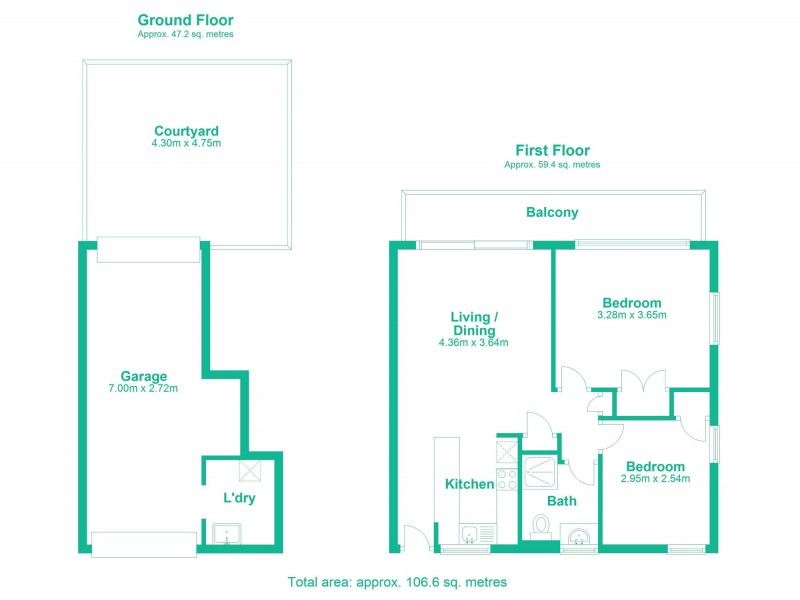 2/85 Indooroopilly Road, Taringa QLD 4068 Floorplan