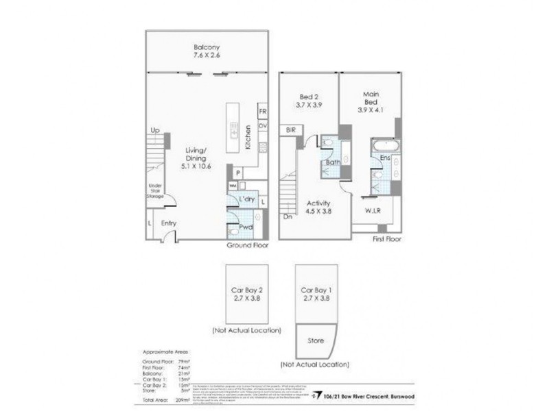 106/21 Bow River Crescent, Burswood WA 6100