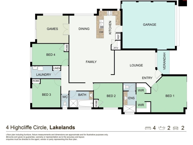 24 Highcliffe Circle, Lakelands WA 6180