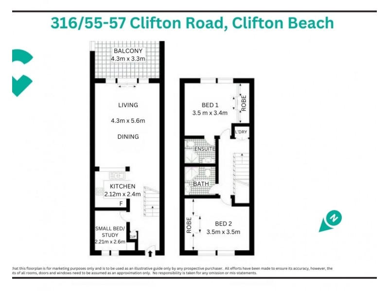 316/53-57 Clifton Road, Clifton Beach QLD 4879
