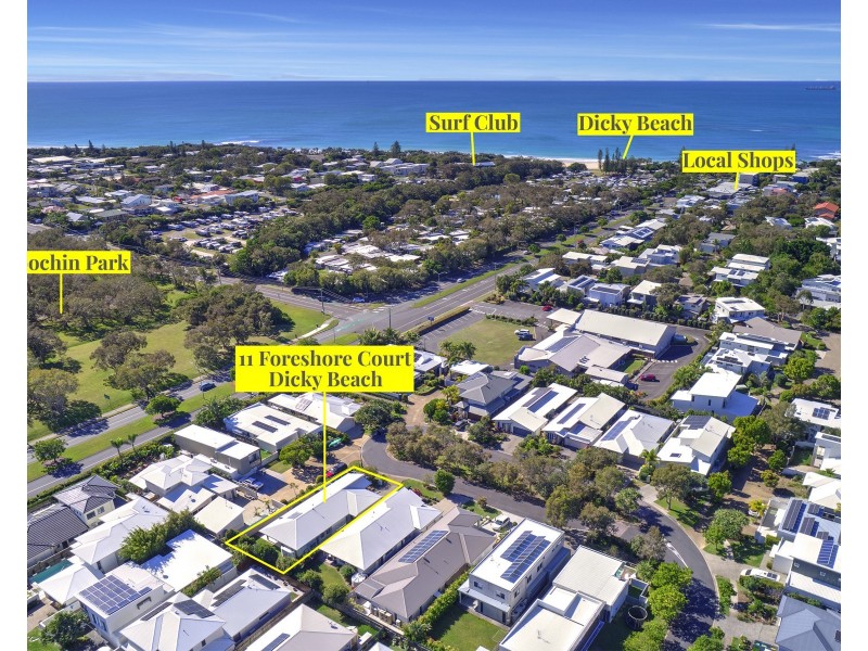 11 Foreshore Court, Dicky Beach QLD 4551