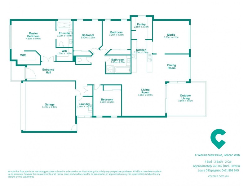 17 Marina View Drive, Pelican Waters QLD 4551