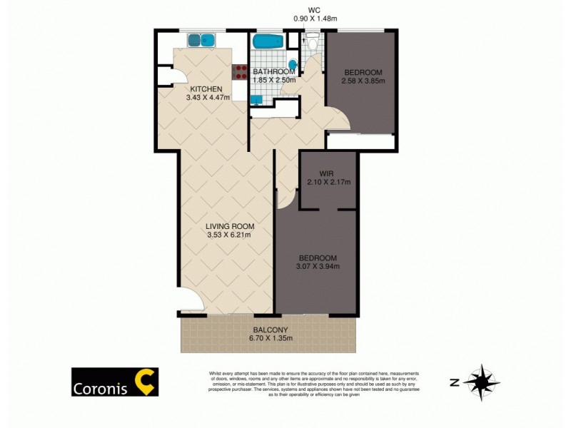 5/32 Stopford Street, Wooloowin QLD 4030 Floorplan