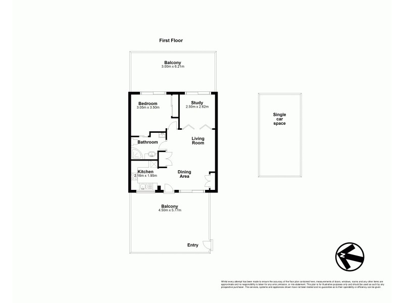 18/89 Scott Road, Herston QLD 4006 Floorplan
