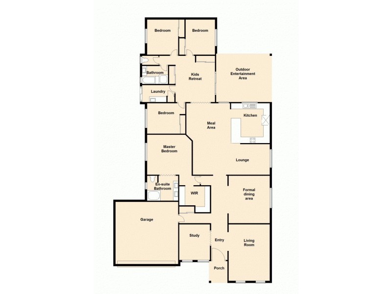 25 Lookout Place, Narangba QLD 4504 Floorplan