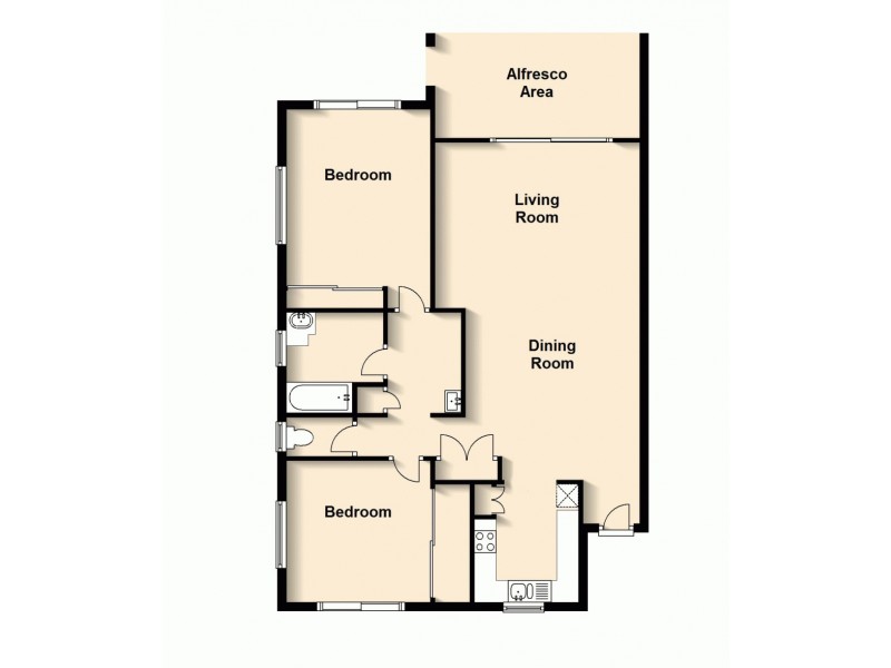 1/9 Buxton Street, Ascot QLD 4007 Floorplan