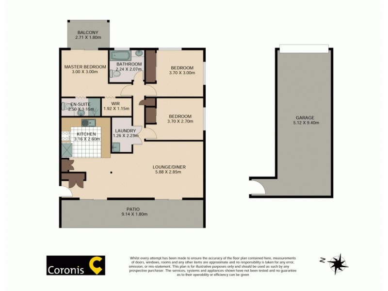 4/17 Campbell Terrace, Wavell Heights QLD 4012 Floorplan