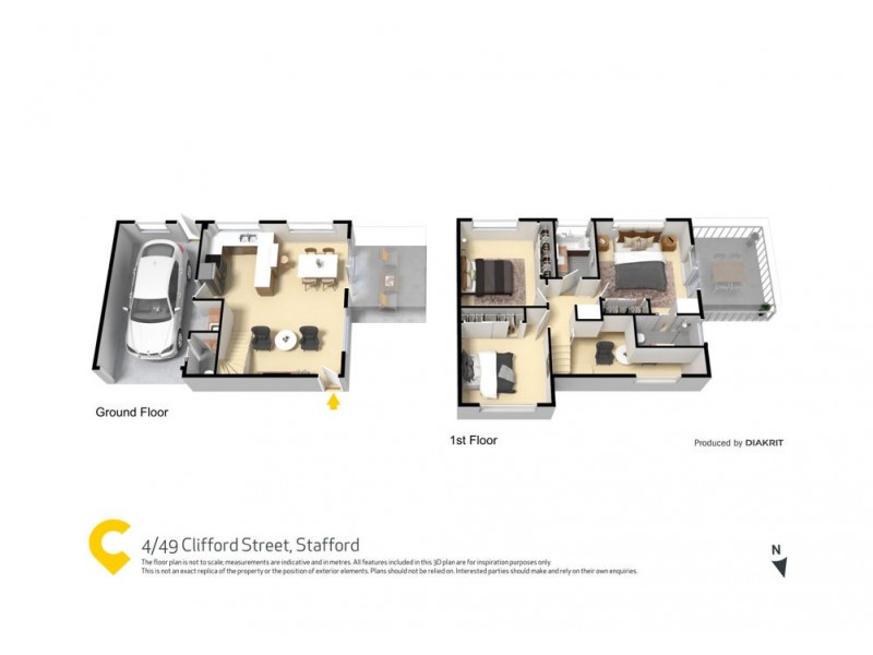 4/49 Clifford Street, Stafford QLD 4053 Floorplan