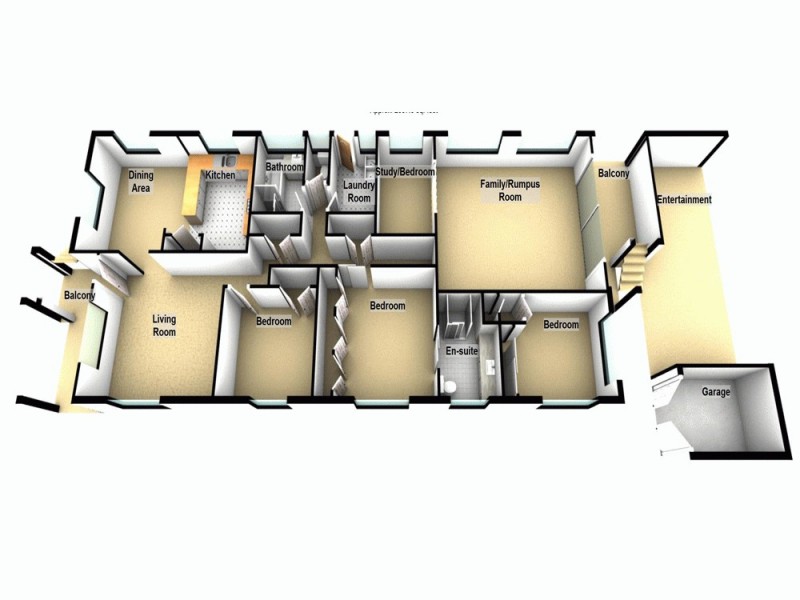 135 Blackwood Street, Mitchelton QLD 4053 Floorplan