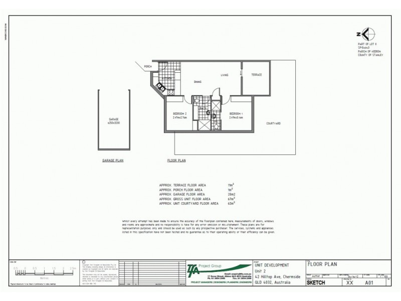 2/42 Hilltop Avenue, Chermside QLD 4032 Floorplan