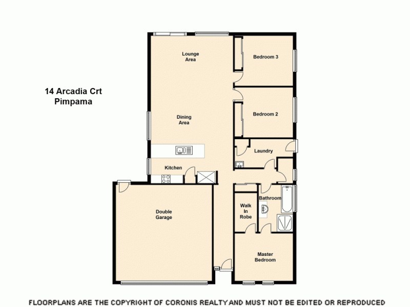 14 Arcadia Blvd, Pimpama QLD 4209 Floorplan