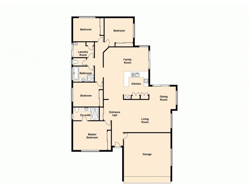 56 Tennessee Way, Berrinba QLD 4117 Floorplan