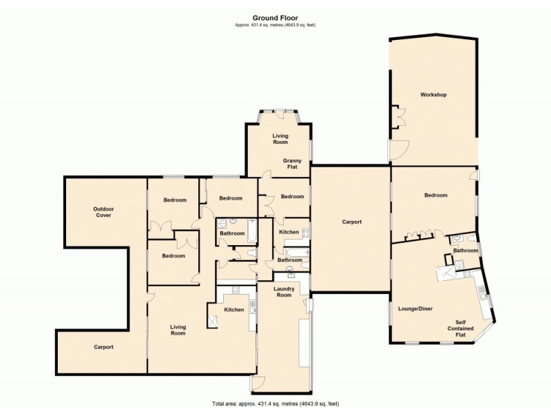 1 Bel-Air Court, Ferny Hills QLD 4055 Floorplan