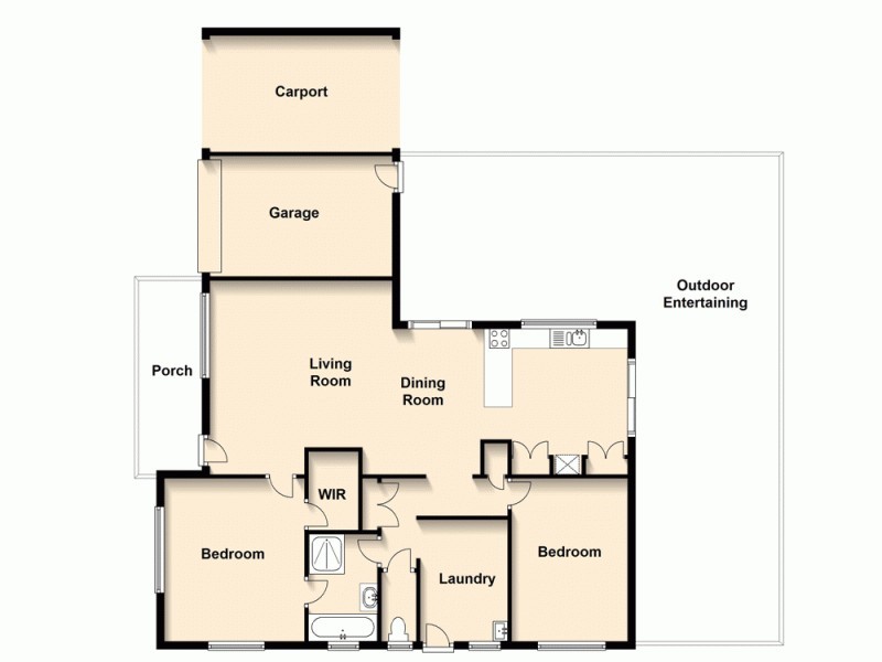 9 Lockrose Street, Mitchelton QLD 4053 Floorplan