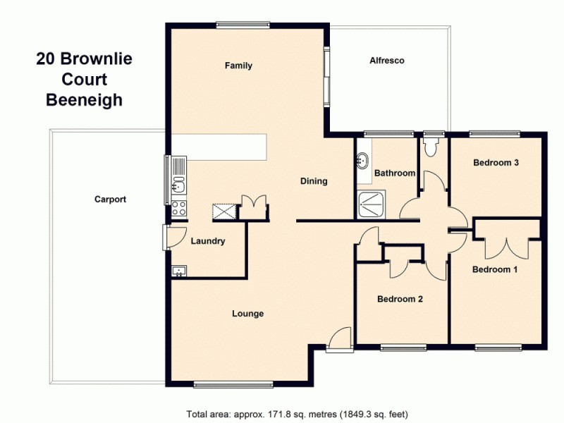20 Brownlie Court, Beenleigh QLD 4207 Floorplan