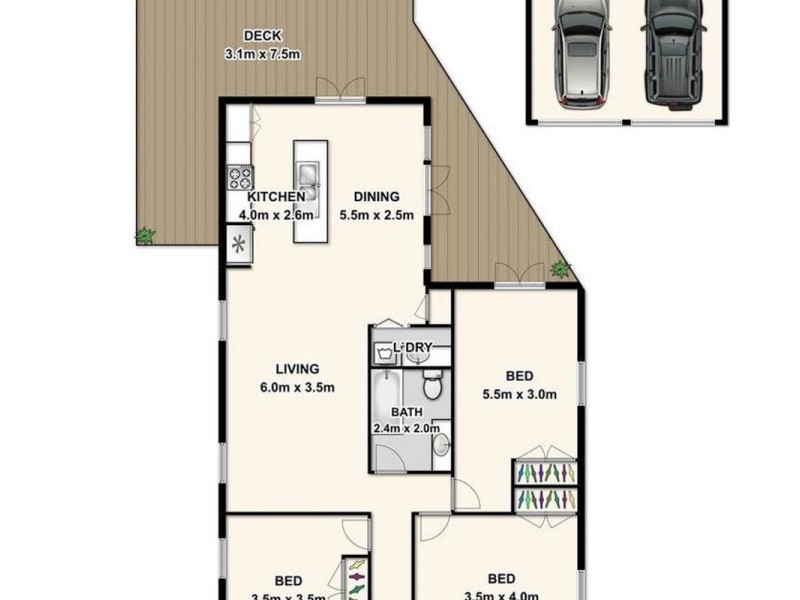 12 Midson Street, Stafford QLD 4053 Floorplan