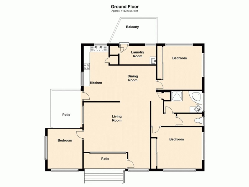 1 Crest Street, Kallangur QLD 4503 Floorplan