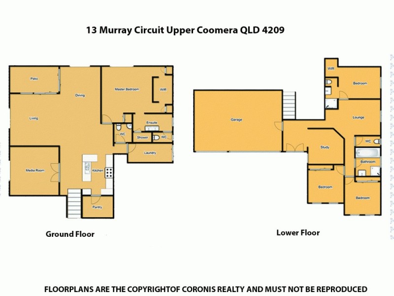 13 Murray Cct, Upper Coomera QLD 4209 Floorplan