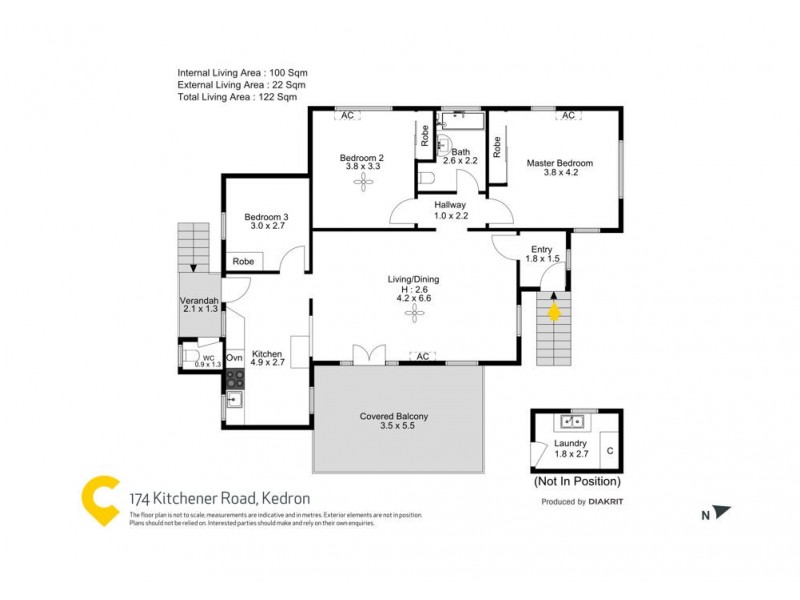 174 Kitchener Road, Kedron QLD 4031 Floorplan