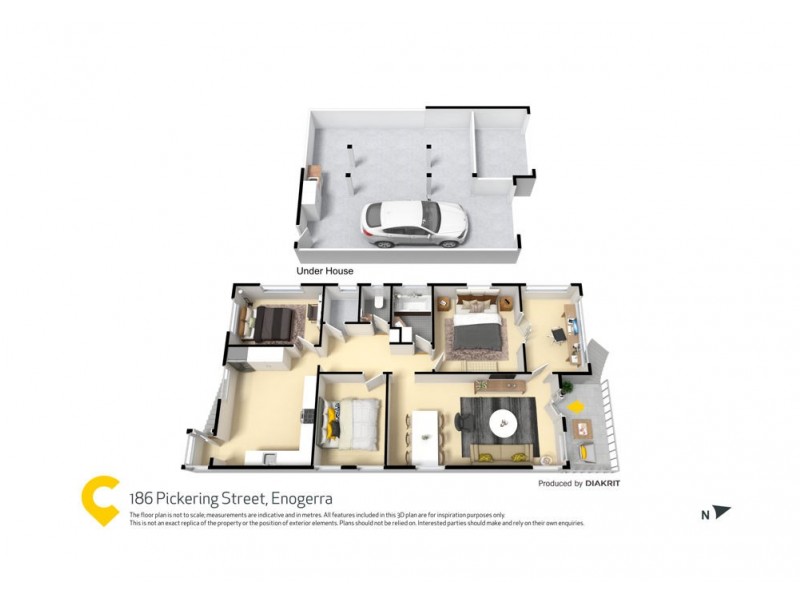 186 Pickering Street, Enoggera QLD 4051 Floorplan