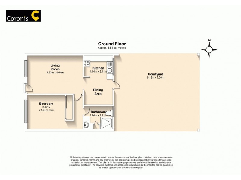 2/39 Parkdale Street, Kedron QLD 4031 Floorplan
