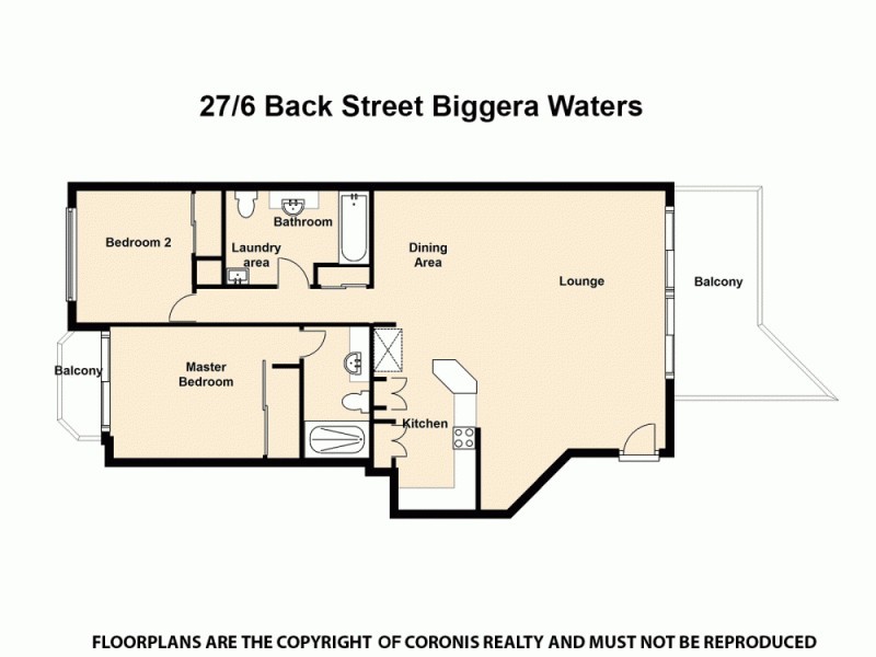 27/6 Back Street, Biggera Waters QLD 4216 Floorplan