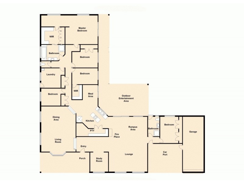 145 Boscoe Road, Narangba QLD 4504 Floorplan