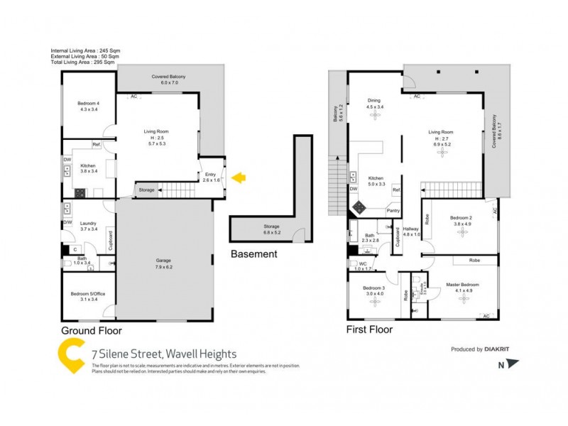 7 Silene Street, Wavell Heights QLD 4012 Floorplan