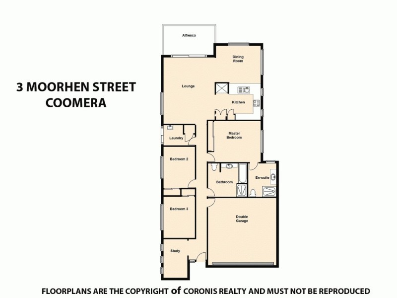 3 Moorhen Street, Coomera QLD 4209 Floorplan