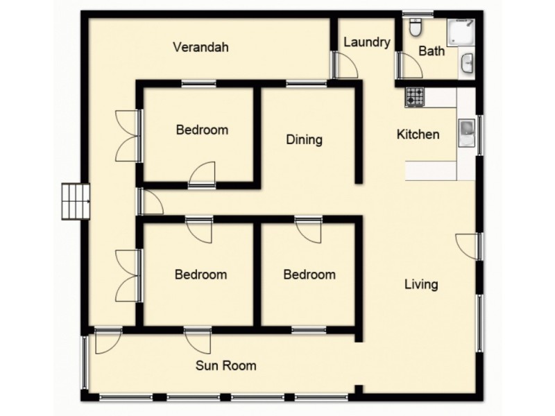 85 Thorn Street, Ipswich QLD 4305 Floorplan