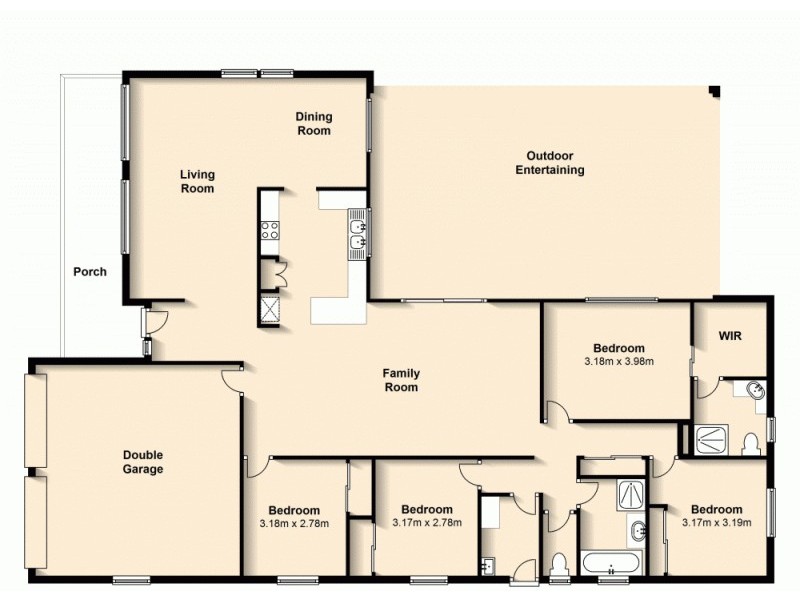 36 Kurrajong Drive, Warner QLD 4500 Floorplan