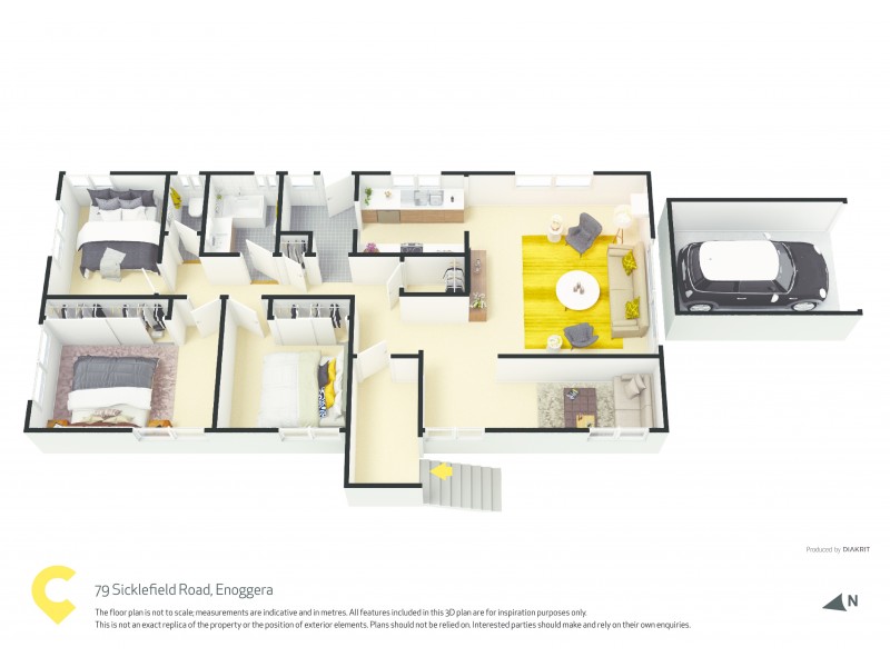 79 Sicklefield Road, Enoggera QLD 4051 Floorplan