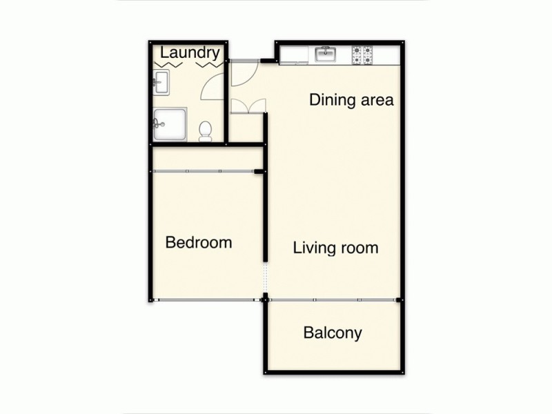 210/10 Pidgeon Close, West End QLD 4101 Floorplan