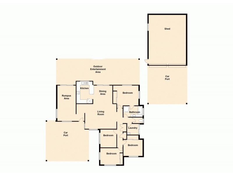 6 Conescu Court, Caboolture QLD 4510 Floorplan