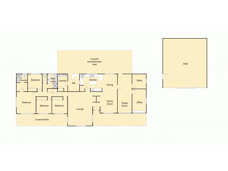 308 Caboolture River Road, Upper Caboolture QLD 4510 Floorplan