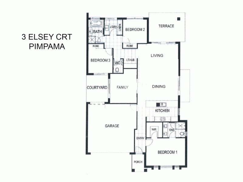 3 Elsey Court, Pimpama QLD 4209 Floorplan