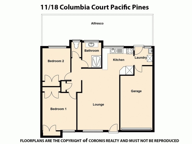11/18 Columbia Court, Oxenford QLD 4210 Floorplan