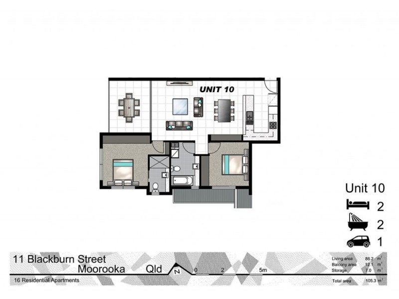 1-16 / 11 Blackburn Street, Moorooka QLD 4105