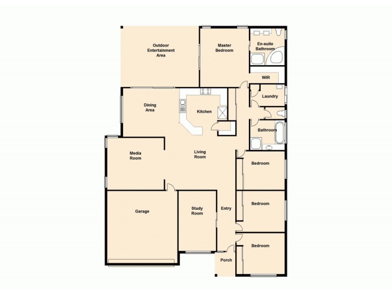 34 Mercury Parade, Mango Hill QLD 4509 Floorplan