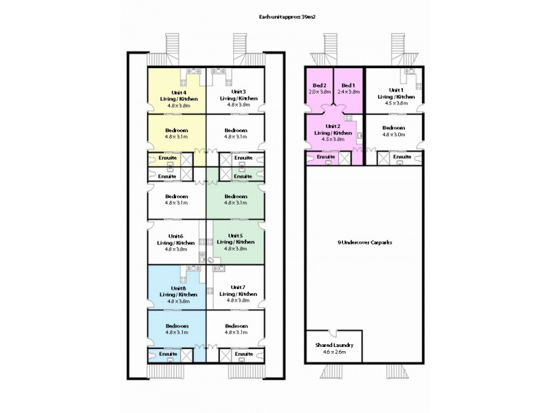 1-8/341 Stafford Road, Stafford QLD 4053 Floorplan