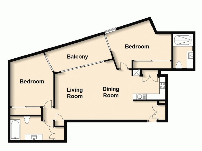 17/32 Agnes Street, Albion QLD 4010 Floorplan