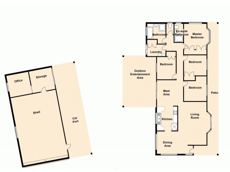 16 Whistler Court, Upper Caboolture QLD 4510 Floorplan