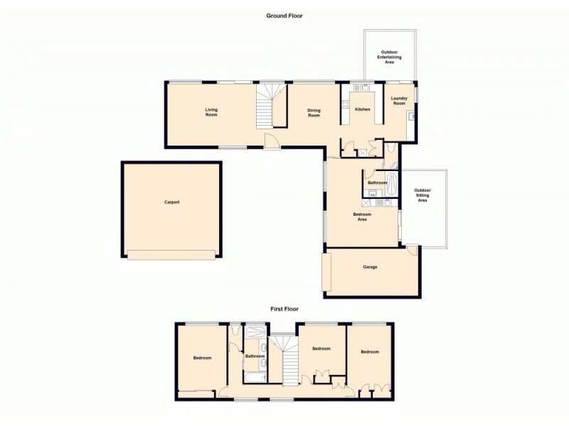 45 Wootton Cr, Springwood QLD 4127 Floorplan
