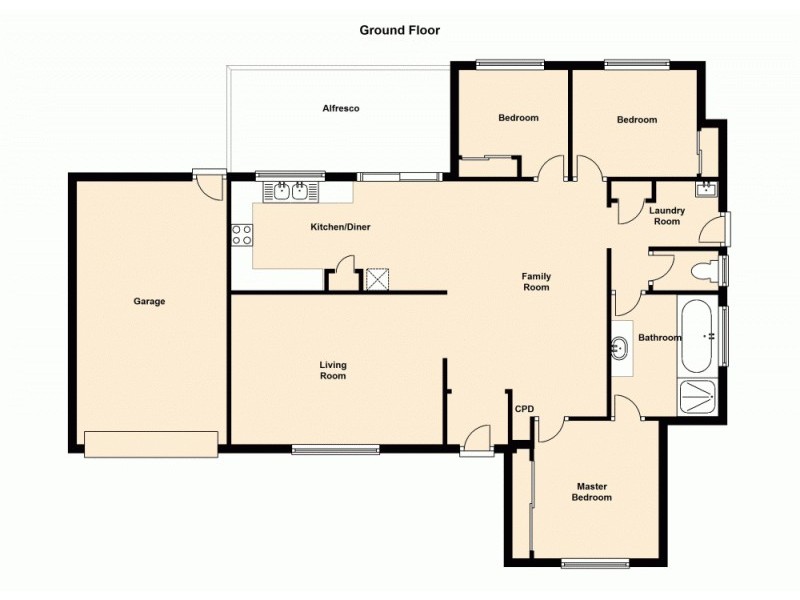 14 Hinchcliffe Street, Tanah Merah QLD 4128 Floorplan
