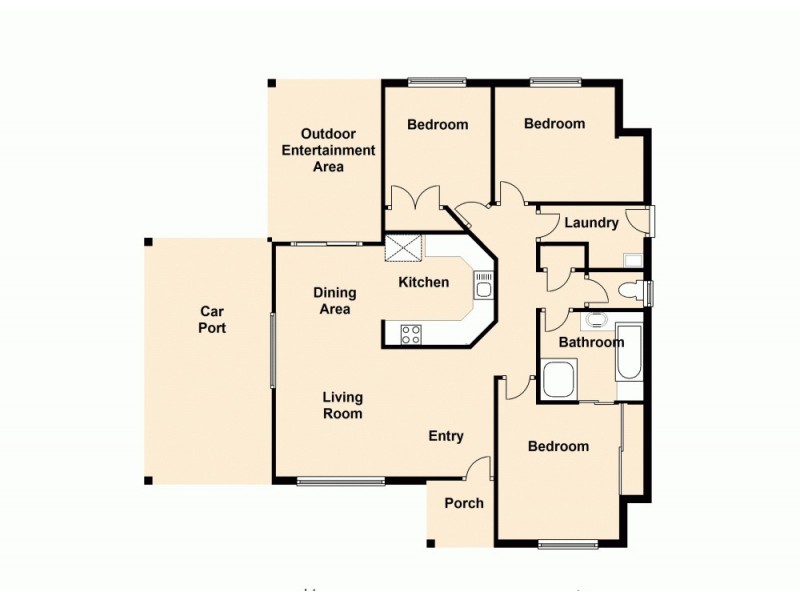 2 Cornwall Street, Deception Bay QLD 4508 Floorplan