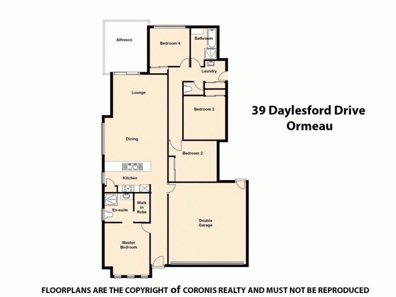 39 Daylesford Circuit, Ormeau QLD 4208 Floorplan