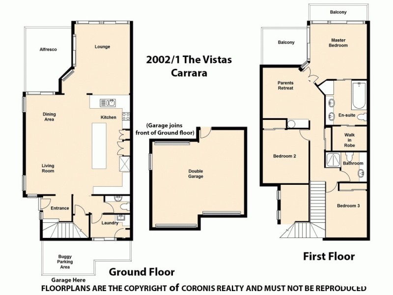 2002/1 The Vistas Drive, Carrara QLD 4211 Floorplan